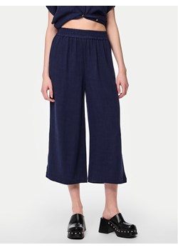 Pieces Kuloty Vinsty 17124361 Granatowy Wide Leg - id: 0000303709853 - marki Pieces - 181038849 Pieces Kuloty Vinsty 17124361 Granatowy Wide Leg ze sklepu MODIVO w kategorii Spodnie damskie - zdjęcie 181038849