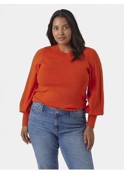 Vero Moda Curve Sweter 10291293 Pomarańczowy Regular Fit ze sklepu MODIVO w kategorii Swetry damskie - zdjęcie 181038918