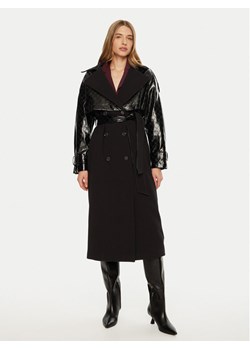 ACCESS FASHION Płaszcz przejściowy 44-9003-504 Czarny Regular Fit ze sklepu MODIVO w kategorii Płaszcze damskie - zdjęcie 181038948