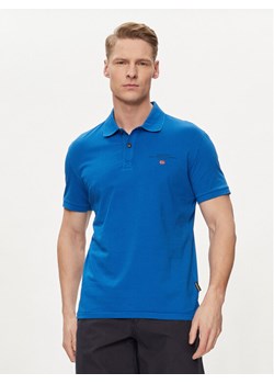 Napapijri Polo Elbas NP0A4GB4 Niebieski Regular Fit ze sklepu MODIVO w kategorii T-shirty męskie - zdjęcie 181038988