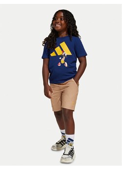 adidas Komplet t-shirt i spodenki Disney Mickey Mouse JD4548 Kolorowy Regular Fit ze sklepu MODIVO w kategorii Komplety dziewczęce - zdjęcie 181039019
