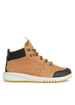 Geox Sneakersy J Aeranter Abx J04CYA 0CL11 C6F2G D Brązowy - id: 0000302558124 - marki Geox - 181039038 Geox Sneakersy J Aeranter Abx J04CYA 0CL11 C6F2G D Brązowy ze sklepu MODIVO w kategorii Buty zimowe dziecięce - zdjęcie 181039038