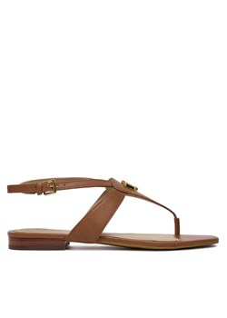 LAUREN RALPH LAUREN Sandały Everley 802959145002 Brązowy ze sklepu MODIVO w kategorii Sandały damskie - zdjęcie 181039078