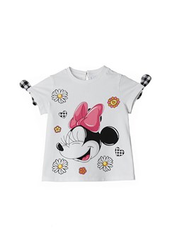 Original Marines T-Shirt Myszka Minnie DDPV1081NF Biały Regular Fit ze sklepu MODIVO w kategorii Koszulki niemowlęce - zdjęcie 181039216