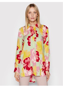 United Colors Of Benetton Koszula 5QPKDQ001 Kolorowy Oversize ze sklepu MODIVO w kategorii Koszule damskie - zdjęcie 181039217