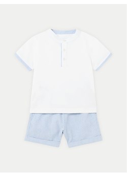 Mayoral Komplet t-shirt i spodenki 1245 Niebieski Regular Fit ze sklepu MODIVO w kategorii Komplety niemowlęce - zdjęcie 181039229