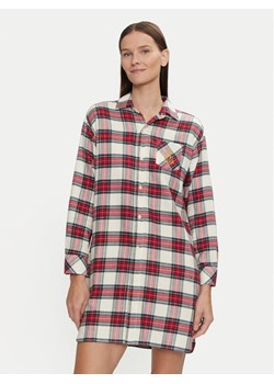 LAUREN RALPH LAUREN Koszula nocna ILN32374 Beżowy ze sklepu MODIVO w kategorii Koszule nocne - zdjęcie 181039295