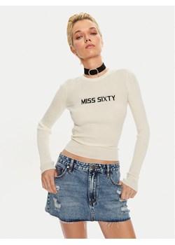 Miss Sixty Bluzka 6L3RJ7291000 Écru Regular Fit ze sklepu MODIVO w kategorii Bluzki damskie - zdjęcie 181039309