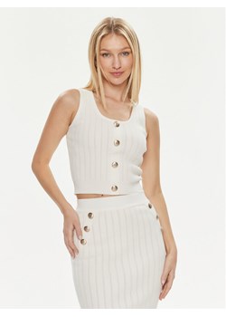 Marciano Guess Kardigan 4GGR05 5810Z Écru Slim Fit ze sklepu MODIVO w kategorii Swetry damskie - zdjęcie 181039389