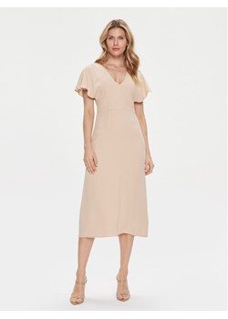 Boss Sukienka codzienna Dawinga 50488660 Beżowy Regular Fit ze sklepu MODIVO w kategorii Sukienki - zdjęcie 181039408