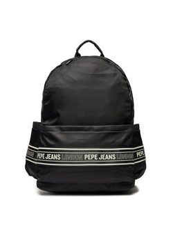 Pepe Jeans Plecak Otto Dublin PM030859 Czarny ze sklepu MODIVO w kategorii Torby na laptopa - zdjęcie 181039528