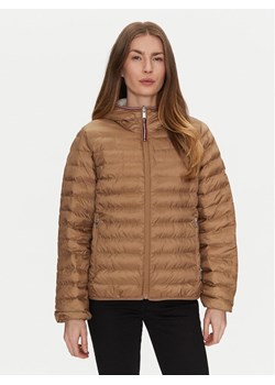 Tommy Hilfiger Kurtka przejściowa WW0WW45317 Beżowy Regular Fit ze sklepu MODIVO w kategorii Kurtki damskie - zdjęcie 181039529