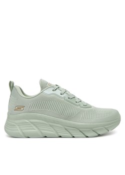 Skechers Sneakersy Bobs B Flex Hi-Flying Hi 117385/SAGE Zielony ze sklepu MODIVO w kategorii Buty sportowe damskie - zdjęcie 181039585