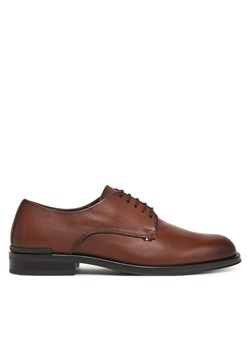Tommy Hilfiger Półbuty Core Hilfiger Leather Shoe FM0FM05375 Brązowy - id: 0000305154569 - marki Tommy Hilfiger - 181039705 Tommy Hilfiger Półbuty Core Hilfiger Leather Shoe FM0FM05375 Brązowy ze sklepu MODIVO w kategorii Buty eleganckie męskie - zdjęcie 181039705