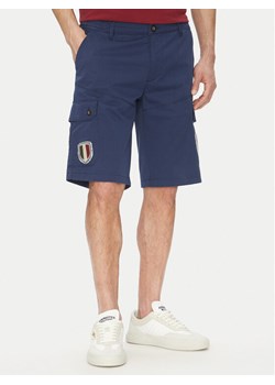 Aeronautica Militare Szorty materiałowe 251BE257CT3510 Granatowy Regular Fit ze sklepu MODIVO w kategorii Spodenki męskie - zdjęcie 181039715