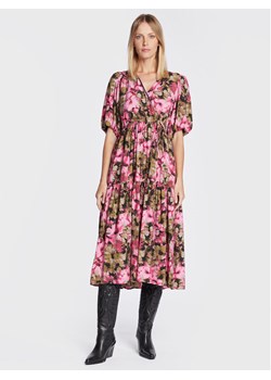 Gestuz Sukienka letnia Taralyn 10906285 Różowy Loose Fit ze sklepu MODIVO w kategorii Sukienki - zdjęcie 181039729