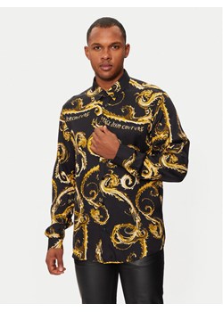 Versace Jeans Couture Koszula 77GAL2R0 Czarny Regular Fit ze sklepu MODIVO w kategorii Koszule męskie - zdjęcie 181039837