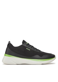 Boss Sneakersy Dean Runn 50480810 10245680 01 Czarny ze sklepu MODIVO w kategorii Buty sportowe męskie - zdjęcie 181039968