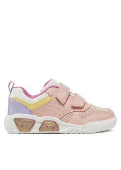 Geox Sneakersy J Illuminus J55HPA 0ASBU C8206 D Różowy ze sklepu MODIVO w kategorii Buty sportowe dziecięce - zdjęcie 181040077