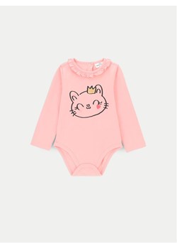 Coccodrillo Body dziecięce ZC4112103HGN Różowy ze sklepu MODIVO w kategorii Body niemowlęce - zdjęcie 181040238