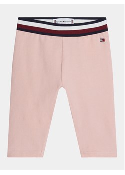 Tommy Hilfiger Legginsy KN0KN01948 Różowy Slim Fit ze sklepu MODIVO w kategorii Legginsy niemowlęce - zdjęcie 181040269