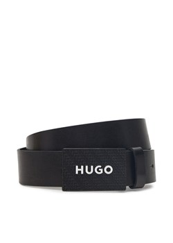 HUGO Pasek Męski 50536879 Czarny ze sklepu MODIVO w kategorii Paski męskie - zdjęcie 181040396
