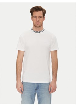 Lacoste T-Shirt TH9582 Biały Regular Fit ze sklepu MODIVO w kategorii T-shirty męskie - zdjęcie 181040535