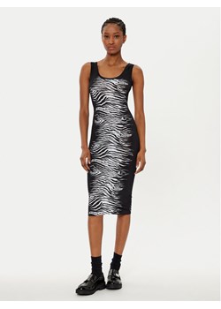 Versace Jeans Couture Sukienka codzienna 78HAO9P6 Czarny Slim Fit ze sklepu MODIVO w kategorii Sukienki - zdjęcie 181040557