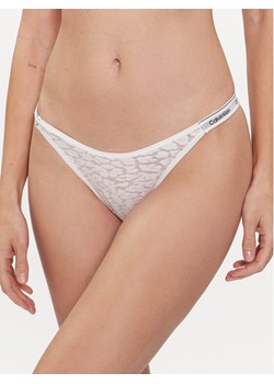 Calvin Klein Underwear Figi brazylijskie 000QD5155E Biały ze sklepu MODIVO w kategorii Majtki damskie - zdjęcie 181040596