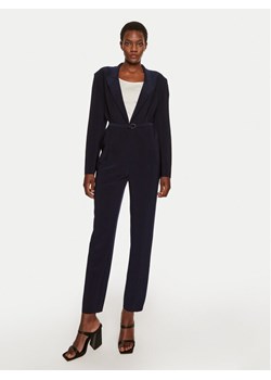 NORMA KAMALI Kombinezon KK224JPLE13951 Granatowy Relaxed Fit ze sklepu MODIVO w kategorii Kombinezony damskie - zdjęcie 181040608