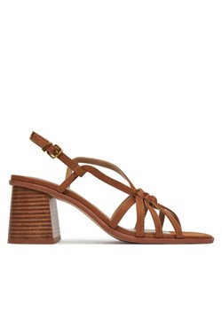 Pepe Jeans Sandały PLS90703 Brązowy ze sklepu MODIVO w kategorii Sandały damskie - zdjęcie 181040729