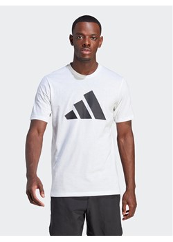 adidas T-Shirt Train Essentials Feelready Logo Training IM4373 Biały Regular Fit ze sklepu MODIVO w kategorii T-shirty męskie - zdjęcie 181040827