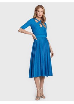 Pinko Sukienka codzienna Bitter 100413 A0L0 Niebieski Slim Fit ze sklepu MODIVO w kategorii Sukienki - zdjęcie 181040916