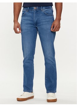 Wrangler Jeansy Larston 112350841 Niebieski Slim Fit ze sklepu MODIVO w kategorii Jeansy męskie - zdjęcie 181040969