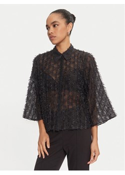 Karen by Simonsen Koszula Rubina 10105169 Czarny Oversize ze sklepu MODIVO w kategorii Koszule damskie - zdjęcie 181041007