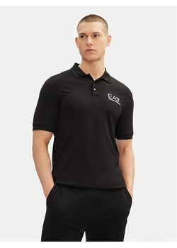 EA7 Emporio Armani Polo 7M000300 AF13739 UC001 Czarny Slim Fit ze sklepu MODIVO w kategorii T-shirty męskie - zdjęcie 181041019