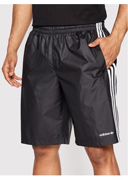 adidas Szorty kąpielowe Graphic Common Memory HC7125 Czarny Regular Fit ze sklepu MODIVO w kategorii Kąpielówki - zdjęcie 181041039
