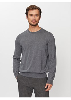 Boss Sweter Botto-L 50476364 Szary Regular Fit ze sklepu MODIVO w kategorii Swetry męskie - zdjęcie 181041236