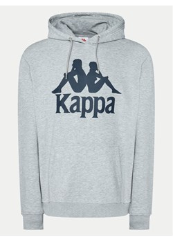 Kappa Bluza 705322 Szary Regular Fit ze sklepu MODIVO w kategorii Bluzy męskie - zdjęcie 181041438