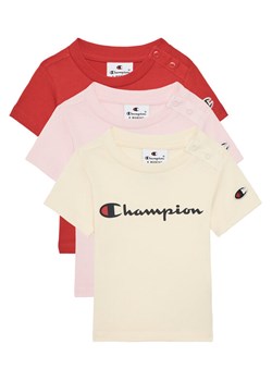 Champion Komplet 3 t-shirtów 306900 Kolorowy Regular Fit ze sklepu MODIVO w kategorii Koszulki niemowlęce - zdjęcie 181041445