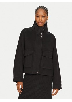 PINKO Płaszcz wełniany Cucchiaio 103842 A1ZQ Czarny Regular Fit ze sklepu MODIVO w kategorii Płaszcze damskie - zdjęcie 181041476