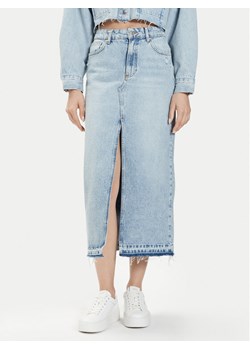 United Colors Of Benetton Spódnica jeansowa 46JTD003J Niebieski Regular Fit ze sklepu MODIVO w kategorii Spódnice - zdjęcie 181041607