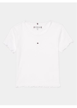 Tommy Hilfiger T-Shirt Essential KG0KG08138 Biały Regular Fit - id: 0000303425753 - marki Tommy Hilfiger - 181041808 Tommy Hilfiger T-Shirt Essential KG0KG08138 Biały Regular Fit ze sklepu MODIVO w kategorii T-shirty chłopięce - zdjęcie 181041808