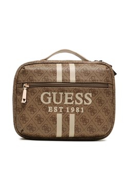 Guess Kosmetyczka Mildred (B) Travel TWB896 22600 Beżowy ze sklepu MODIVO w kategorii Kosmetyczki - zdjęcie 181041898
