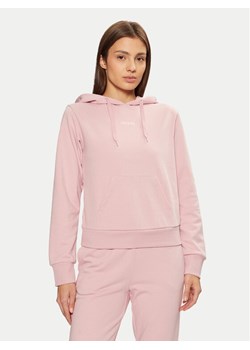 Guess Bluza O5RQ02 KCO31 Różowy Regular Fit ze sklepu MODIVO w kategorii Bluzy damskie - zdjęcie 181041899