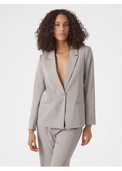 Vero Moda Marynarka Wendy 10301491 Szary Slim Fit ze sklepu MODIVO w kategorii Marynarki damskie - zdjęcie 181041948