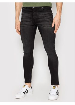 Brave Soul Jeansy MJN-MADISON Czarny Skinny Fit ze sklepu MODIVO w kategorii Jeansy męskie - zdjęcie 181042025