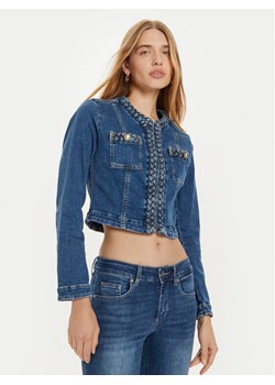 Liu Jo Kurtka jeansowa UF4120 D4448 Niebieski Regular Fit ze sklepu MODIVO w kategorii Kurtki damskie - zdjęcie 181042058