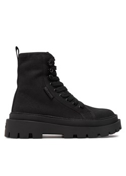 Superga Trapery Alpina Apex High 3051 S1171QW Czarny ze sklepu MODIVO w kategorii Workery damskie - zdjęcie 181042177