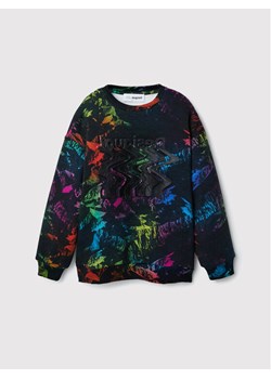 Desigual Bluza Vesubio 22WBSK07 Czarny Regular Fit ze sklepu MODIVO w kategorii Bluzy chłopięce - zdjęcie 181042189